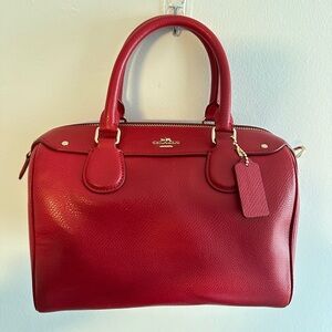 Coach Mini Bennett Satchel - NEW with packing paper and shoulder strap inside